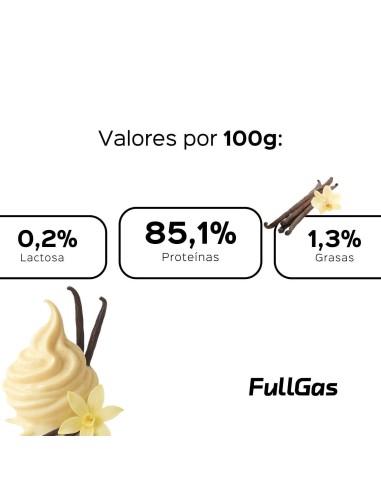 100% Isolat + colostrum - Vanilla Smoothie - 1,8kg