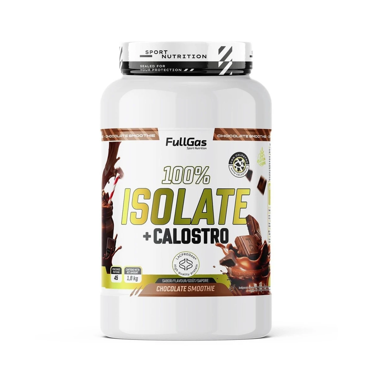 Isoler + Colostrum - Smoothie au chocolat - 1.8kg