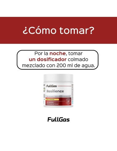 Acheter la résilience de FullGas (Formule pour le repos et la récupération)