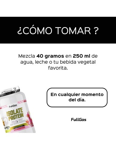 Sérum isolé + protéine d'œufs transparente - Fraise mendicité - 900g