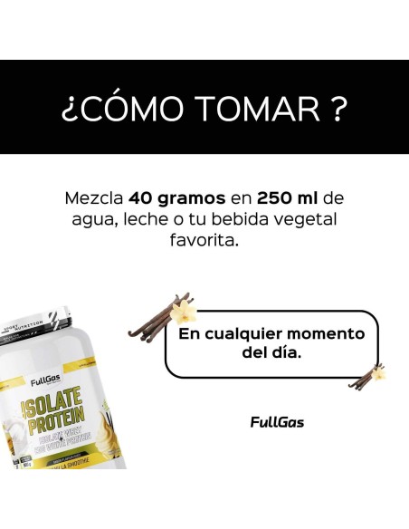Sérum isolé + œuf de protéines transparent - Smoothie à la vanille - 900g