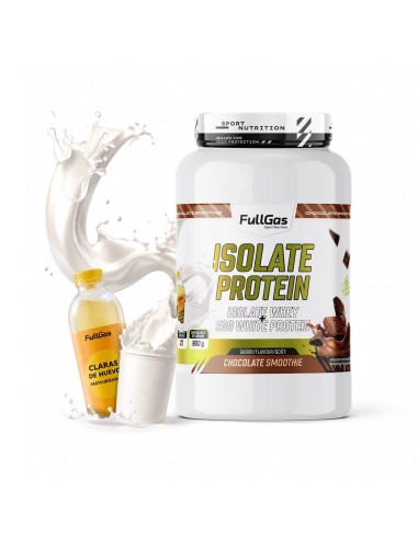 Sérum isolé + protéine d'œufs transparente - Smoothie au chocolat - 900g