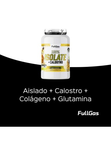 100% Isolat + colostrum - Vanilla Smoothie - 900g