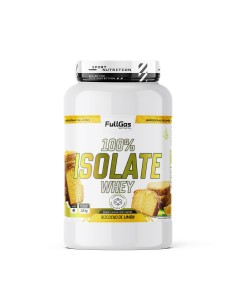 100% Isoler de lactosérum (isolé) - Gâteau d'éponge au citron - 1.8kg