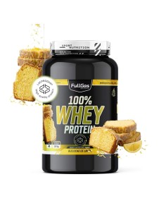 100% De protéines de lactosérum (concentré) - Gâteau d'éponge au citron - 1.8kg 2