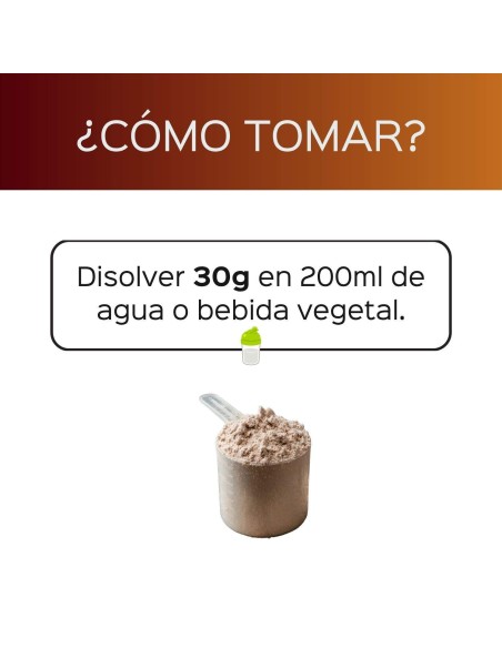 Protéine végétalienne (pois de protéines et riz) - Vanilla Flan - 500g