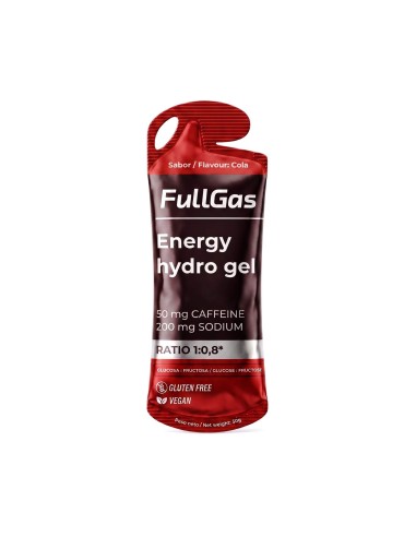 Gel hydroélectrique de l'énergie - avec de la caféine - Ratio 1: 0,8 * - Queue - 50g
