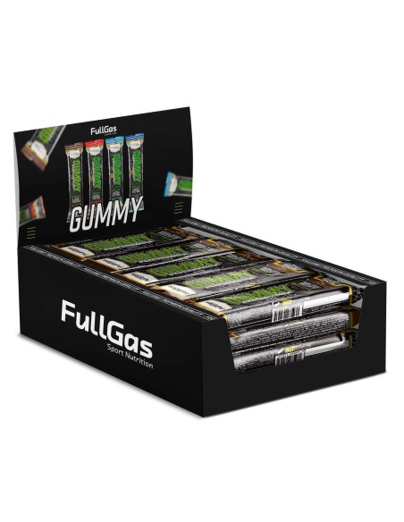 Encadré 20x Gummy (Gominola Bar) - Pas de caféine - Cola
