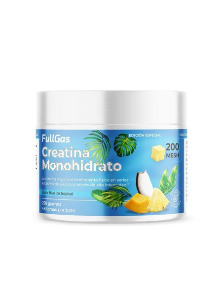 Créatine monohydrate de 200 mailles en poudre - Blue Ice Tropical - 250g