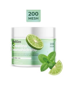 Creatine monohydrate de 200 mailles en poudre - Mint / Lime - 250g 2