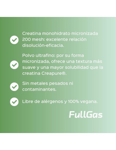 Creatine monohydrate de 200 mailles en poudre - Mint / Lime - 250g