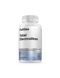 Electrolytes totales - Sels minéraux dans des capsules. Basé sur des minéraux, du gingembre et des vitamines
