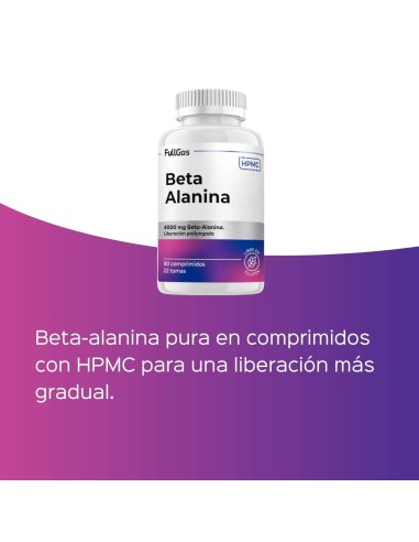 Beta-Alanine dans les tablettes - 90 comp.