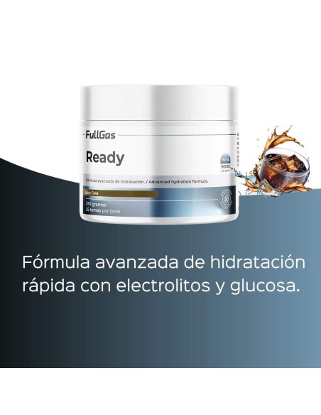 Ready (Fórmula de Hidratación Avanzada) - Cola - 250g