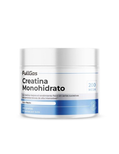 Creatine monohydrate de 200 mesh poudre - Neutra - 250g