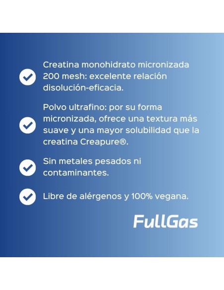 Creatine monohydrate de 200 mesh poudre - Neutra - 250g