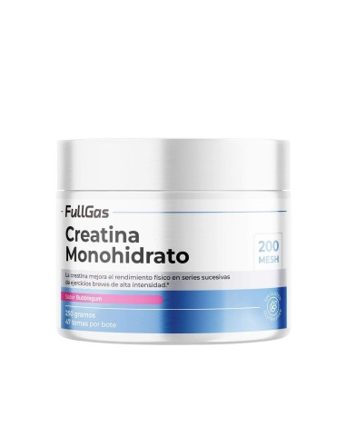 Creatine Monohydrate 200 poudre de maille - Bubblegum - 250g