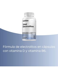 Electrolytes totales - Sels minéraux dans des capsules. Basé sur des minéraux, du gingembre et des vitamines 2