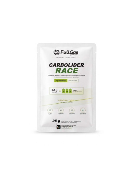 Carbolider RACE (3 geles en polvo) - Neutro - Monodosis