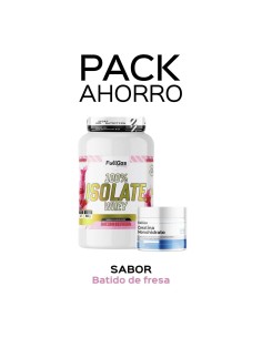 Glace de chocolat blanc 900g + monohydrate de créatine 250g