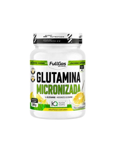 Poudre de glutamine micronisée (Kyowa®) - Citron - 300g