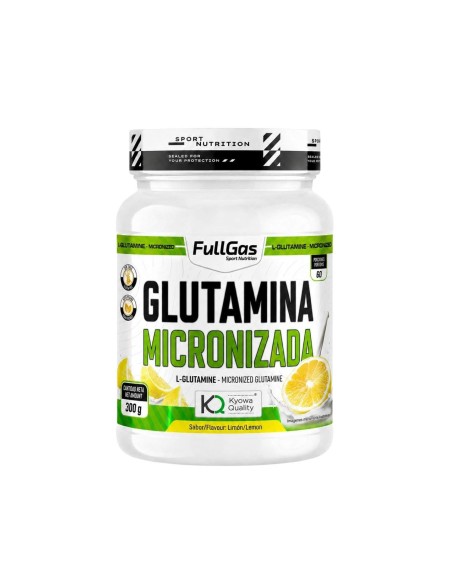 Poudre de glutamine micronisée (Kyowa®) - Citron - 300g