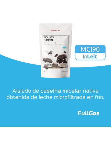 Isolate caséine (caséine micellaire) - Cookies & Crème - 454g