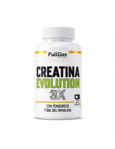 Creatina Evolution 3X (Creatine in Capsules) - 120 cass
