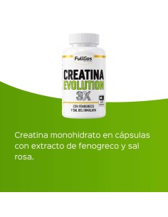 Creatina Evolution 3X (Creatine in Capsules) - 120 cass 2