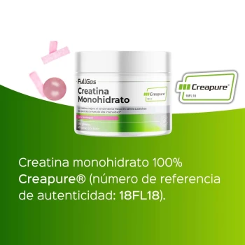 Creapure® (poudre de monohydrate de créatine) - Bubblegum - 250g 2