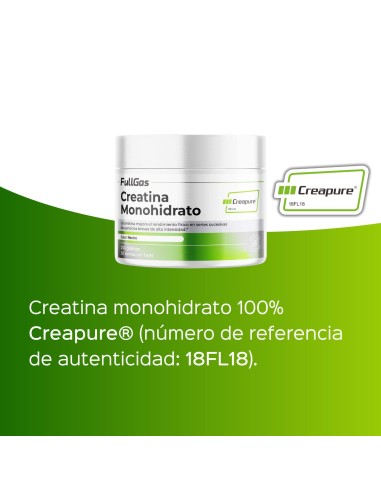 Creapure® (Creatina Monohidrato en polvo) - Neutra - 250g