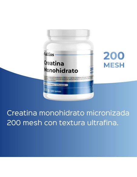 Creatine Monohydrate 200 poudre de maille - Neutra - 500g