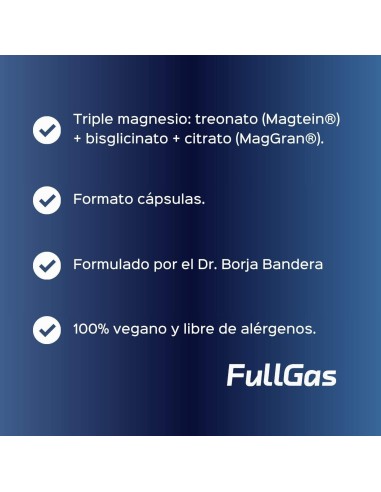 Acheter Triomag (formule Triple Magnesium: Treonato Magtein® + Bisglicate + citrate)