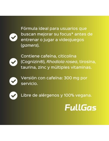Jeu sur (Formula Focus * Prétentieux) - Avec la caféine - 150g