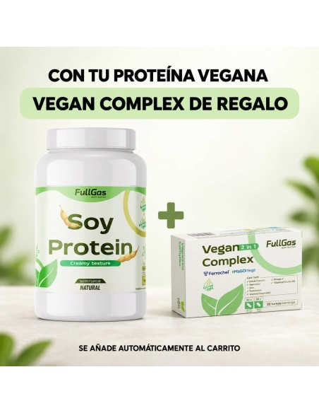 Soy Protein (Proteína de Soja) - Natural/Neutro - 1kg