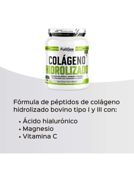 Collagène hydrolysé enrichi - Neutre - 400g