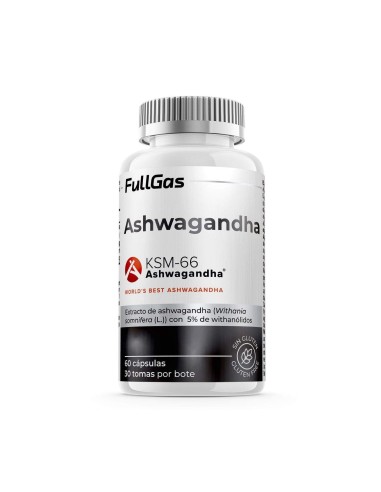 Ashwagandha (KSM-66®) - Capsules - 30 tomas
