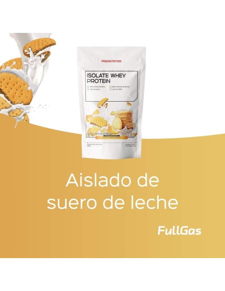 100% Isolate Whey (Aislado) - Galleta María - 454g