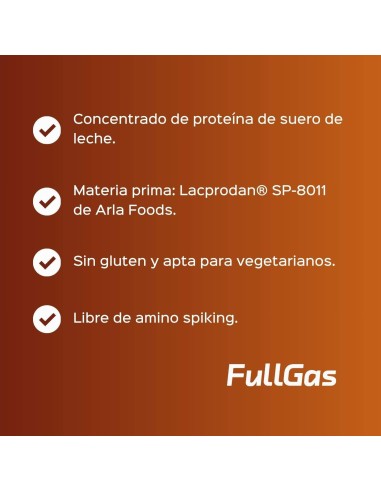 Protéine concentrée | Proenutrition 100% de protéines de lactosérum