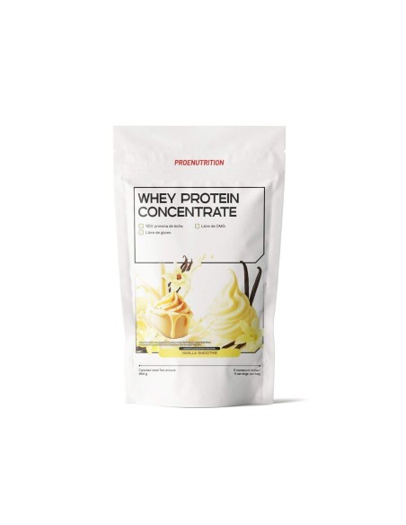 100% Whey Protein (Concentrado) - Vainilla smoothie - 454g