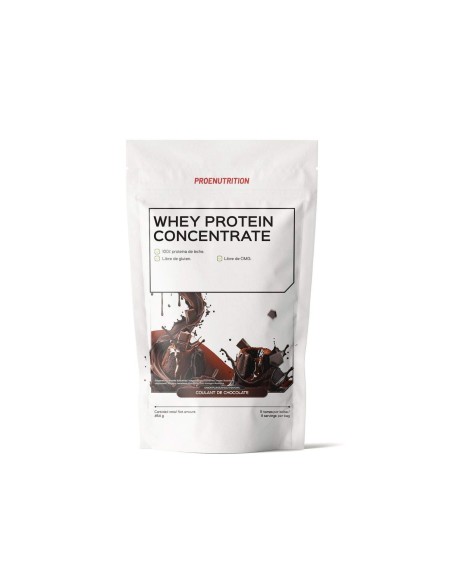 100% De protéines de lactosérum (concentré) - Chocolat coulissant - 454g