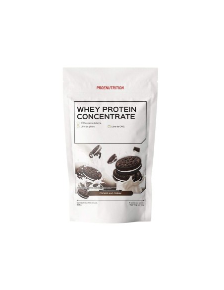 100% Whey Protein (Concentrado) - Cookies & Cream - 454g