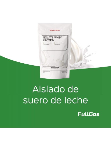 100% Isoler de lactosérum (isolé) - Neutre / Naturel - 454g