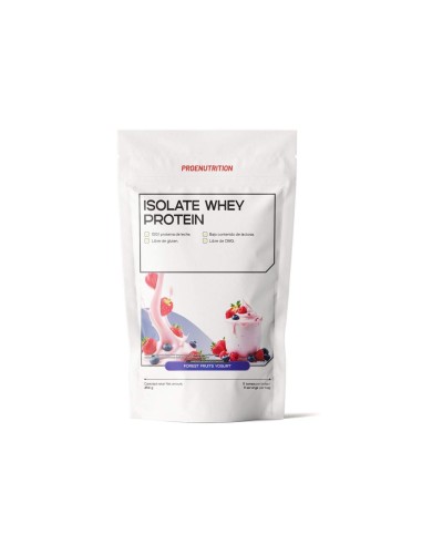 100% Isolate Whey (Aislado) - Yogur Frutas del Bosque - 454g