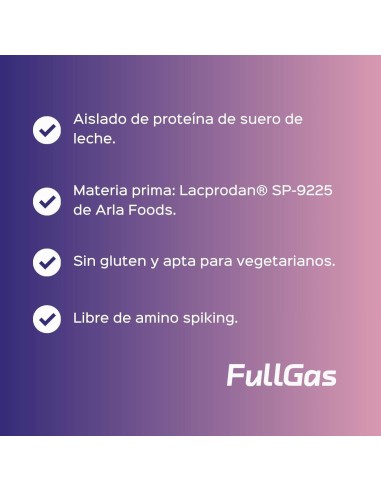 100% Isolate Whey (Aislado) - Yogur Frutas del Bosque - 454g
