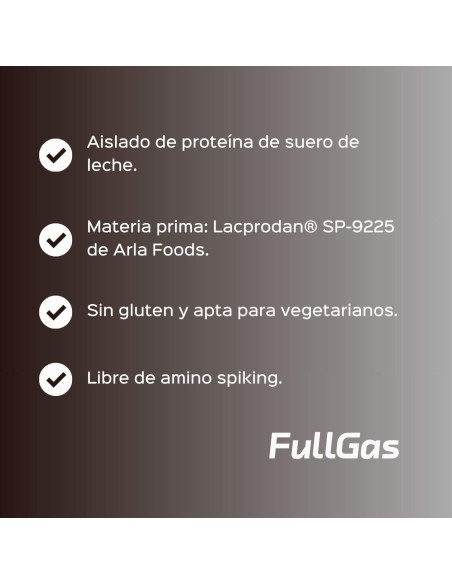 100% Isolate Whey (Aislado) - Cookies & Cream - 454g