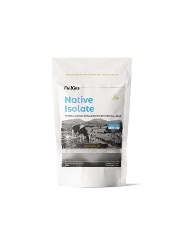 Native Isolate (Whey Nativa) - Sin Edulcorante - Chocolate negro - 454g