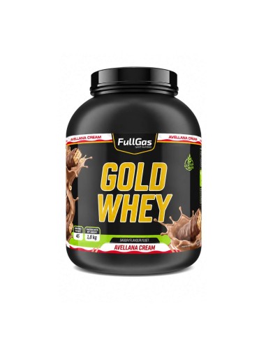 Gold Whey (Whey+Colágeno) - Avellana cream - 1,8kg