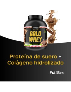 Gold Whey (Whey+Colágeno) - Avellana cream - 1,8kg 2