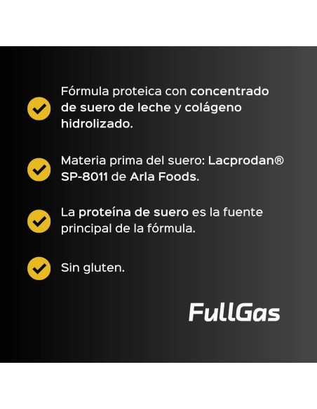 Gold Whey (Whey+Colágeno) - Vainilla smoothie - 1,8kg